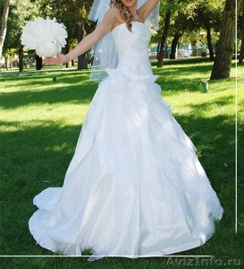 Эксклюзивное модельное свадебное платье  - Изображение #1, Объявление #102036