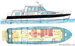 Моторная  яхта продажа - Изображение #1, Объявление #848387