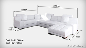 Модульный диван из итальянской кожи от производителя - Изображение #2, Объявление #1091240